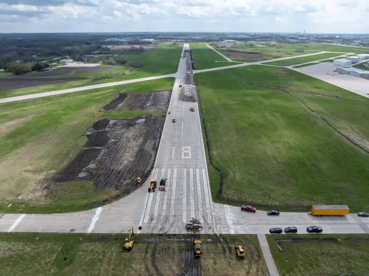 IKV Airport Aerial — April 15, 2026