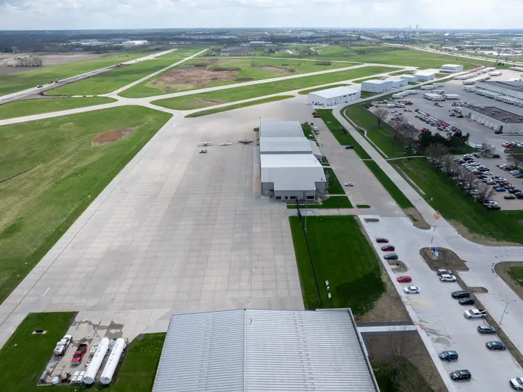 IKV Airport Aerial — April 15, 2026