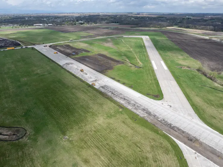 IKV Airport Aerial — April 15, 2026