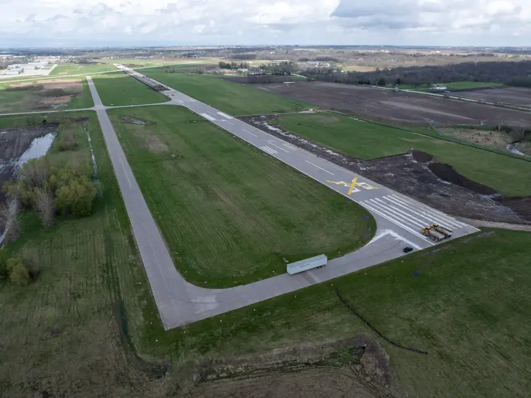 IKV Airport Aerial — April 15, 2026