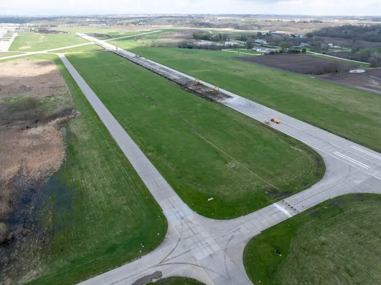 IKV Airport Aerial — April 15, 2026