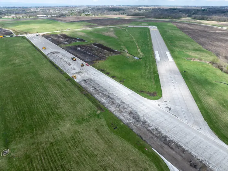 IKV Airport Aerial — April 15, 2026