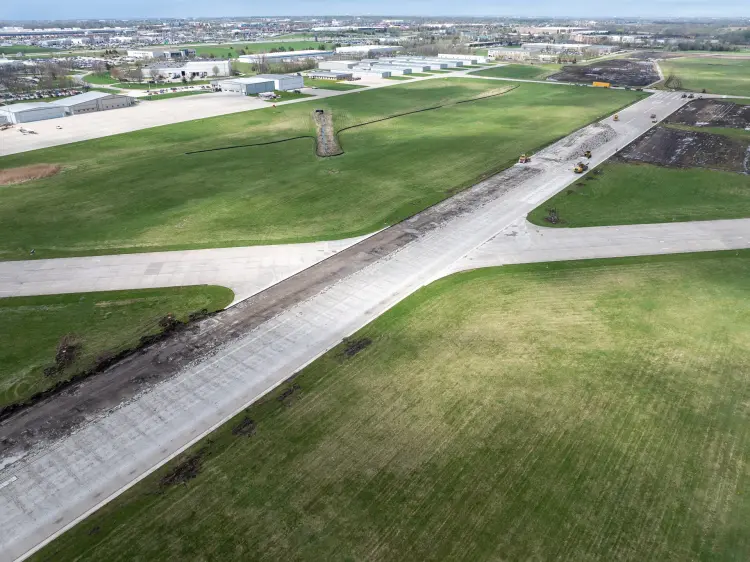 IKV Airport Aerial — April 15, 2026