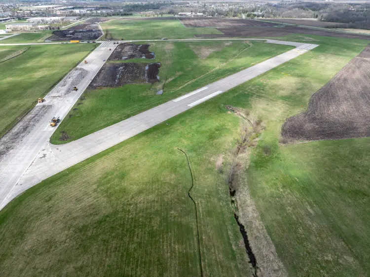 IKV Airport Aerial — April 15, 2026
