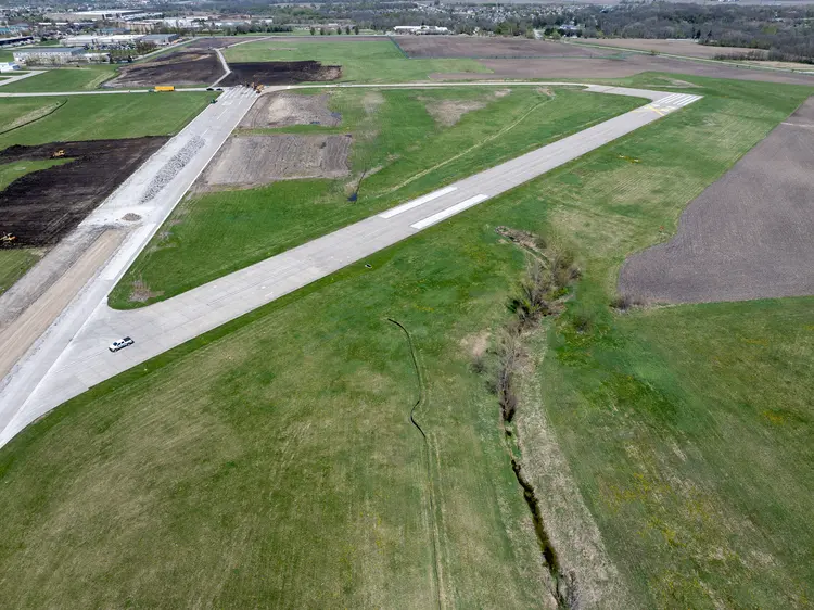 IKV Airport Aerial — April 20, 2026