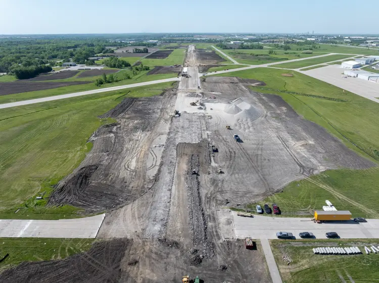 IKV Airport Concrete Pour — May 15, 2026