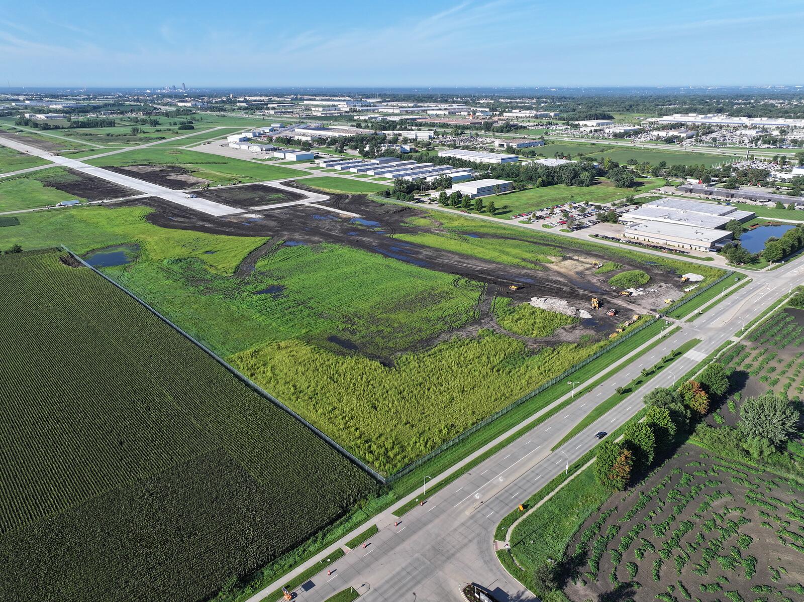 IKV Airport Aerial — August 17, 2026