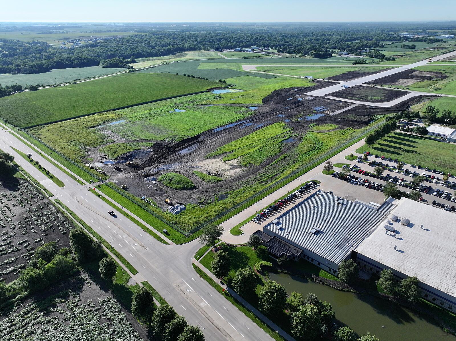 IKV Airport Aerial — August 17, 2026