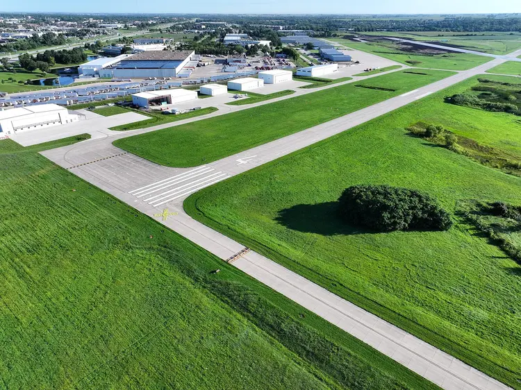 IKV Airport Aerial — August 17, 2026