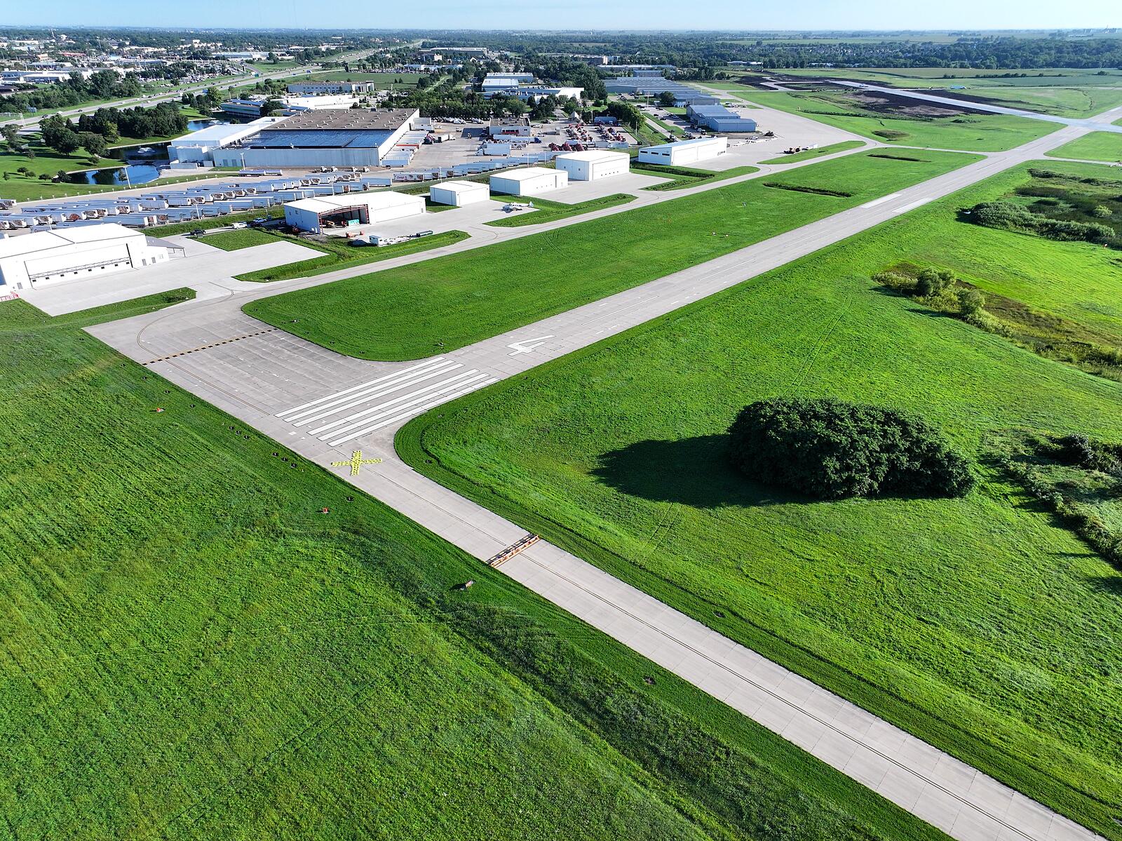 IKV Airport Aerial — August 17, 2026