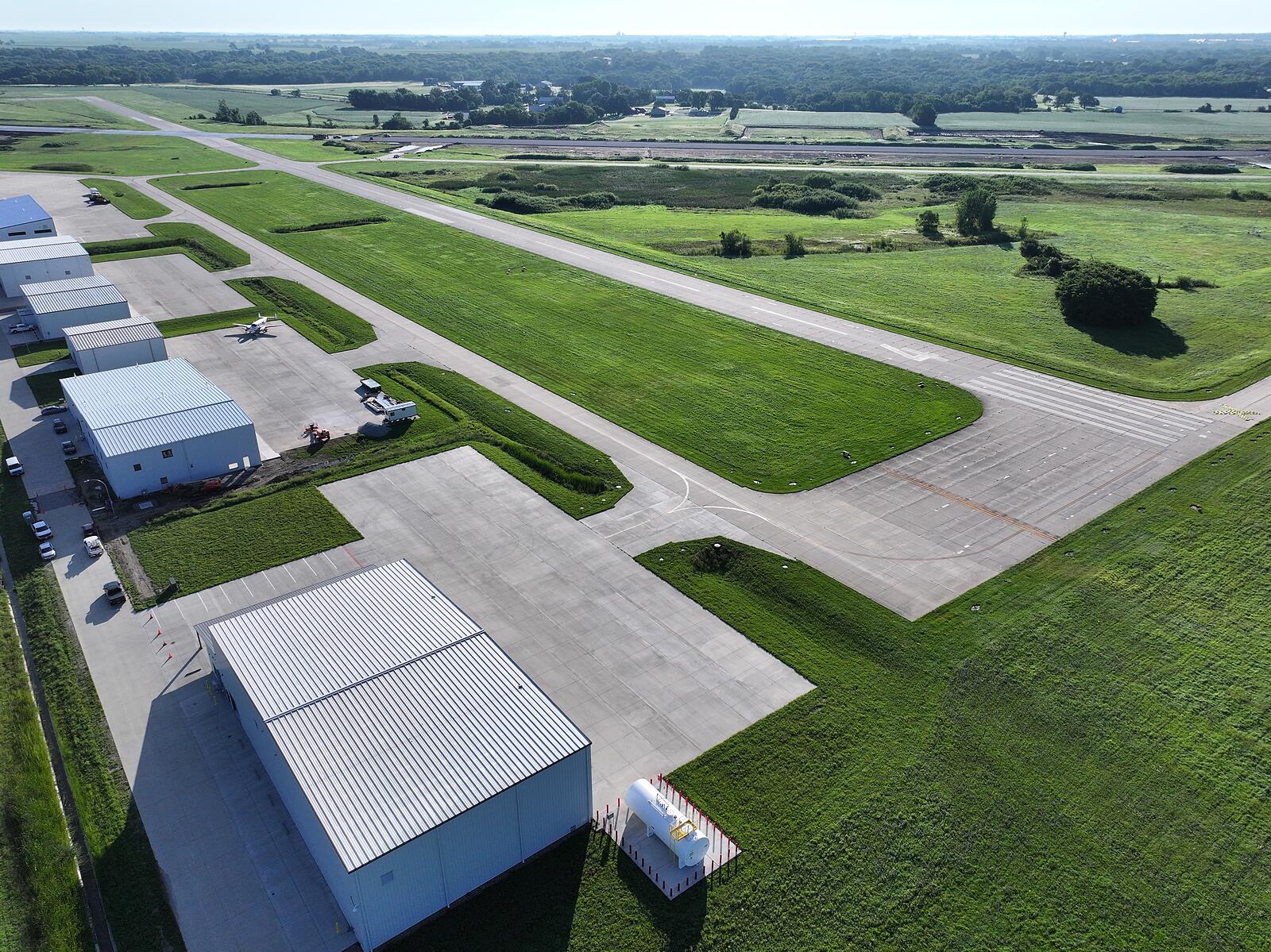 IKV Airport Aerial — August 17, 2026