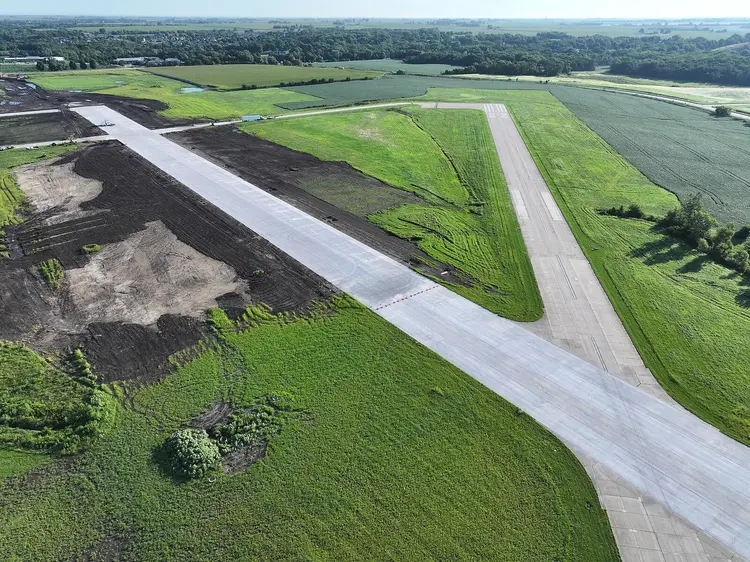 IKV Airport Aerial — August 17, 2026