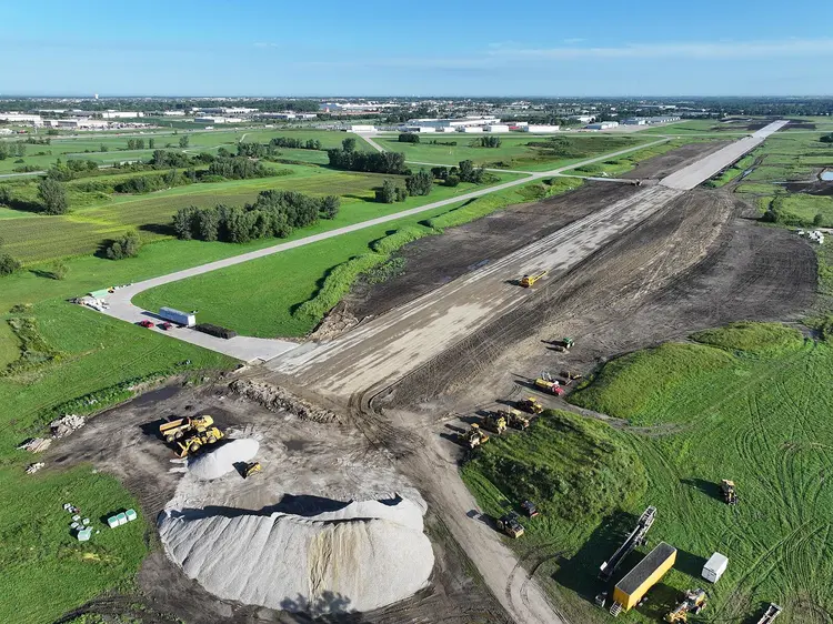 IKV Airport Aerial — August 17, 2026