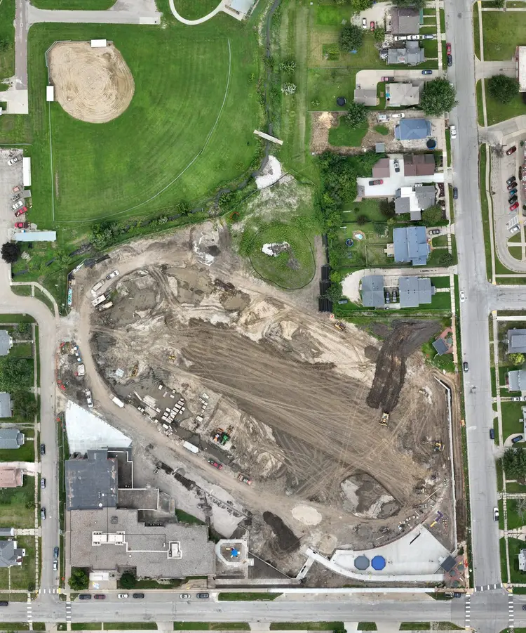 Orthomosaic of Franklin Field on 15 August 2025
